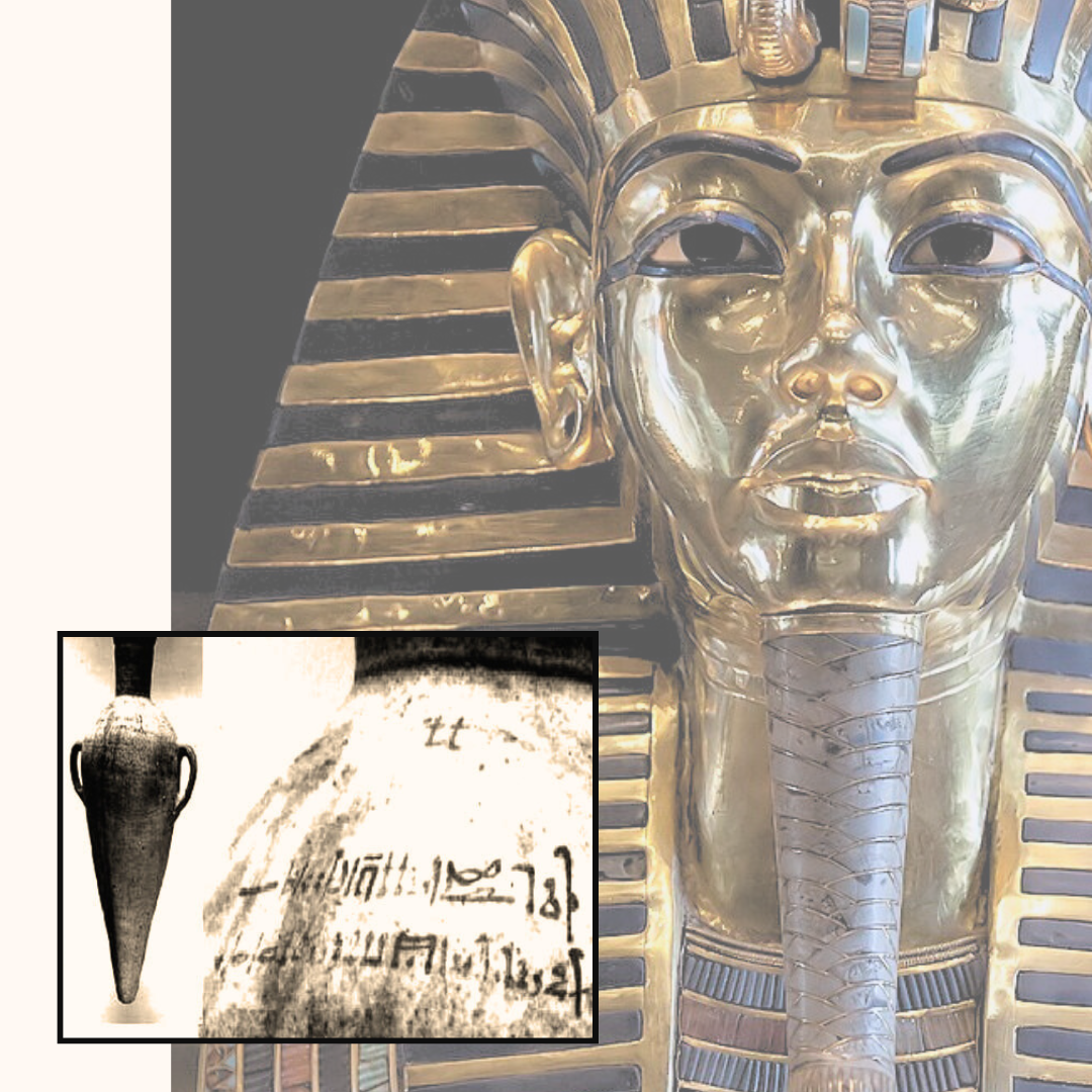 El etiquetado del vino en el Antiguo Egipto: El caso de la tumba de Tutankamón.
