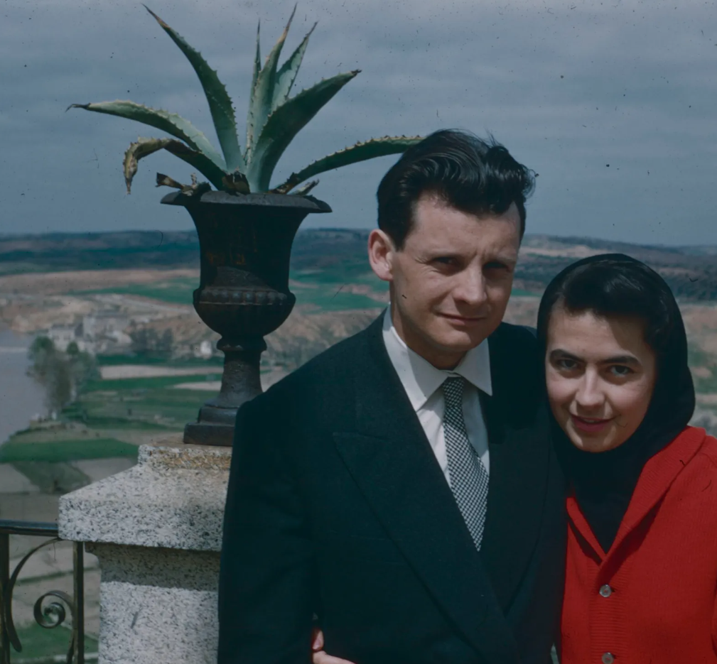 Alain Huetz de Lemps e Nicole Méndez