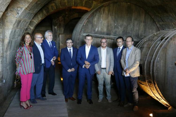 Feijóo destaca que o Museo do Viño de Galicia será o gran escaparate da nosa cultura vitícola e a casa común dos viños de Galicia