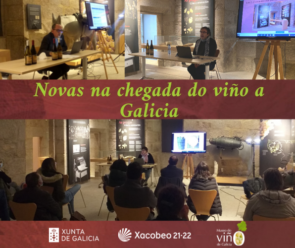 Noticias en la llegada del vino a Galicia