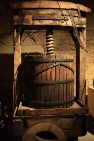 Lagareta ambulante del Museo del Vino de Galicia