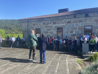 Acto de bienvenida a los integrantes de VinEspaña.