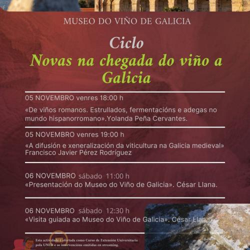 Novas na chegada do viño a Galicia